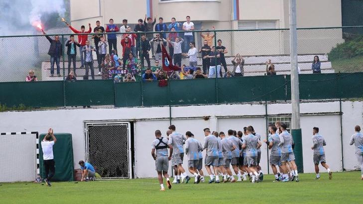 Trabzonspor taraftarından tam destek