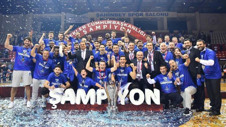 Cumhurbaşkanlığı Kupası'nda şampiyon Anadolu Efes