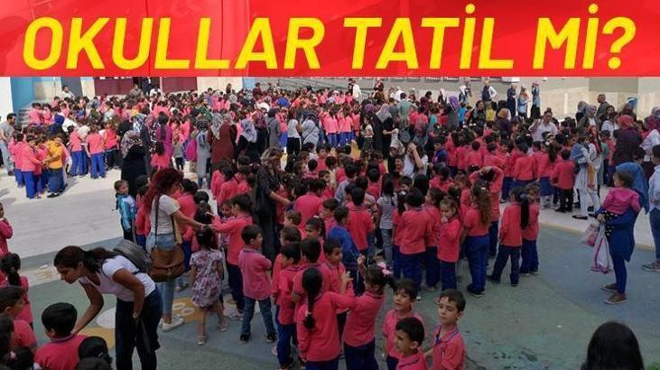 Okullar yarın tatil mi?