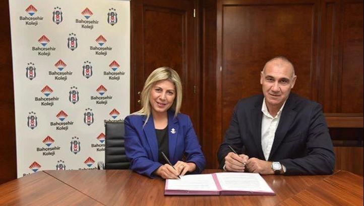 Beşiktaş Kadın Basketbol Takımı'nın yeni sponsoru Bahçeşehir Koleji