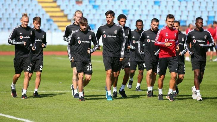 Beşiktaş'ın Başakşehir mesaisi Slovakya'da başladı