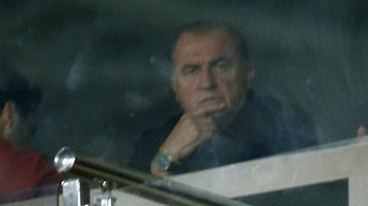Başkan ve Terim tribünde
