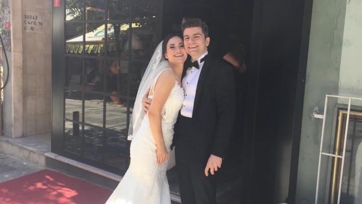 Pınar ve Volkan'ın mutlu günü