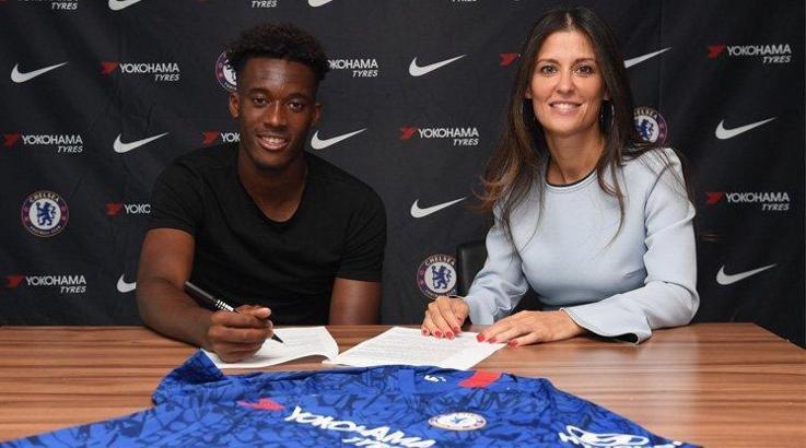 Chelsea, Hudson-Odoi'nin sözleşmesini uzattı