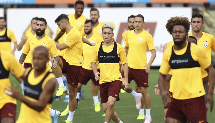 Galatasaray, Brugge maçı için yola çıkıyor