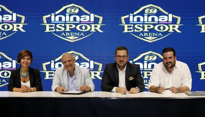 ininal Espor Arena Türkiye, Avrupa ve Ortadoğu'nun en büyük Arenası olacak