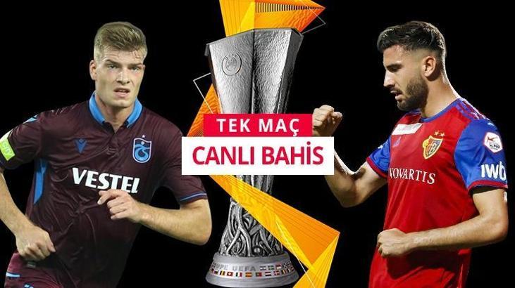 Trabzonspor - Basel maçı canlı iddaa heyecanı Misli.com'da