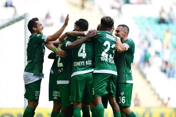 Şoku atlatan Bursaspor'un bileği bükülmüyor