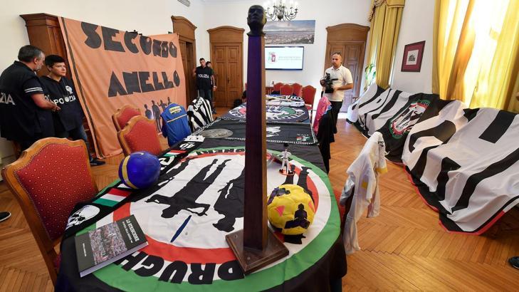 Juventus taraftar gruplarına operasyon