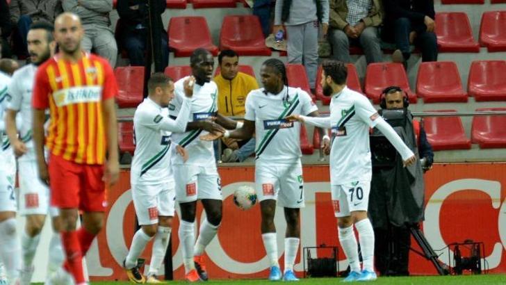 Denizlispor Kayseri'den mutlu döndü