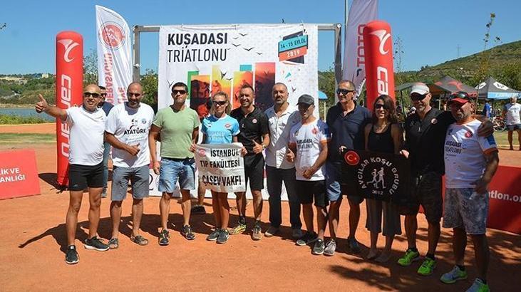 Kuşadası Triatlonu sona erdi