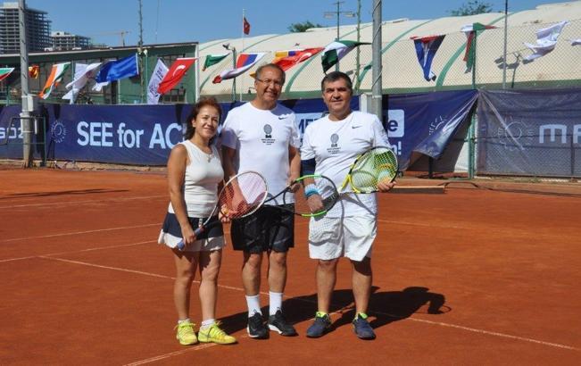 Kortta Diplomasi 2019 Tenis Turnuvası sona erdi