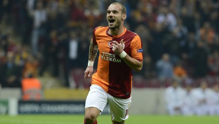 Galatasaray'dan Sneijder'e teşekkür mesajı: Tüm unutulmaz anlar için...
