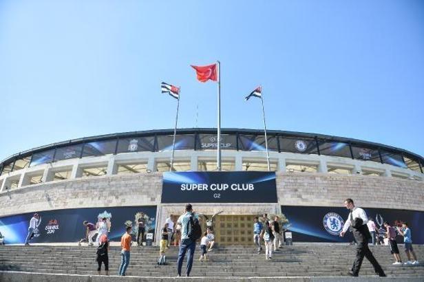 İstanbul'u UEFA Süper Kupa heyecanı sardı