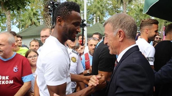 Trabzonspor'da bayramlaşma