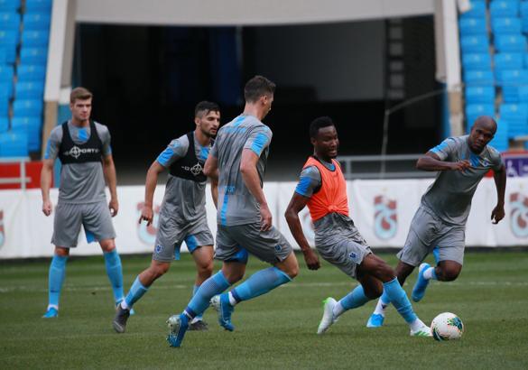 Trabzonspor, Sparta Prag maçının hazırlıklarını sürdürdü