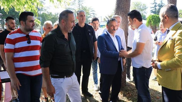 Samsunspor'da bayramlaşma