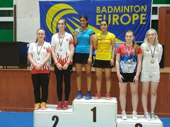 Milli badmintonculardan gümüş madalya