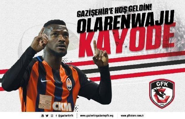 Gazişehir Gaziantep, Olarenwaju Kayode'yi kadrosuna kattı