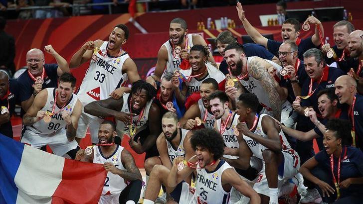 Basketbolda Fransa dünya üçüncüsü