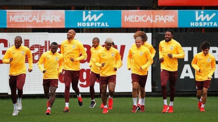 Galatasaray, Yeni Malatyaspor maçının hazırlıklarını sürdürdü