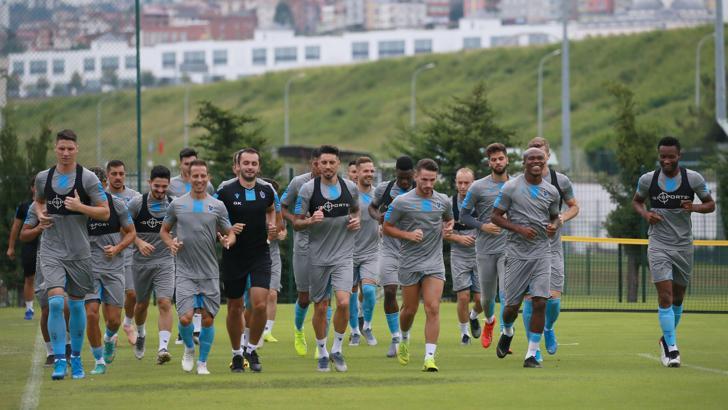 Trabzonspor'da Sparta Prag maçı hazırlıkları sürdü