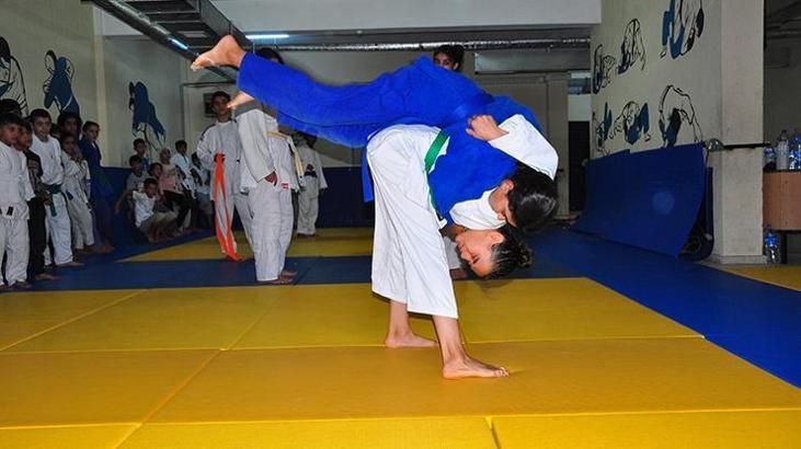 Kazan dairesiydi judo salonu oldu