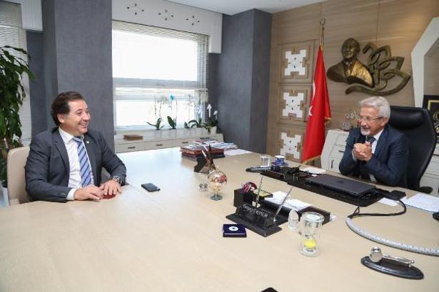 Bursaspor yönetiminden Başkan Erdem'e ziyaret