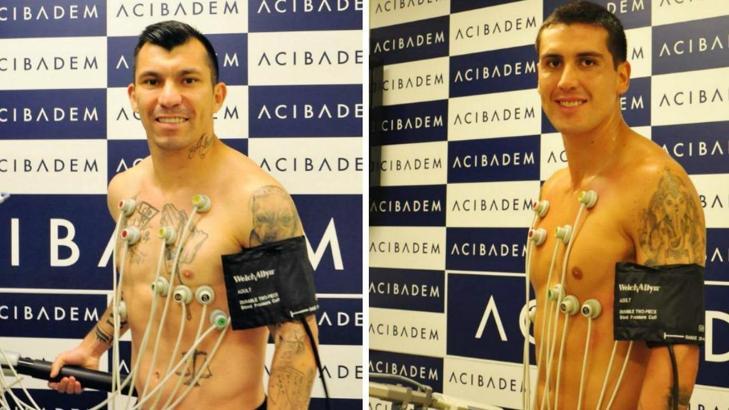 Gary Medel ve Enzo Roco sağlık kontrolünden geçirildi