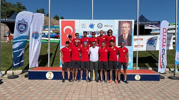 Sakarya Büyükşehir Belediye Kano'da Türkiye Şampiyonu
