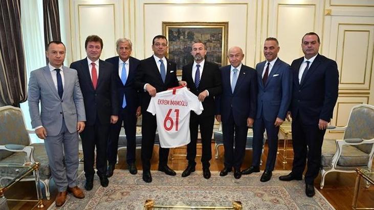 Nihat Özdemir'den İBB Başkanı İmamoğlu'na ziyaret
