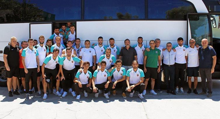 Karşıyaka'nın Afyonkarahisar kampı başladı