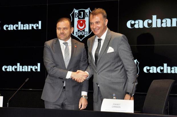 Beşiktaş, Cacharel ile sponsorluk anlaşması imzaladı
