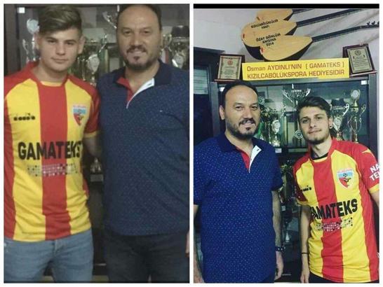 Kızılcabölükspor'a Süper Lig'den iki imza