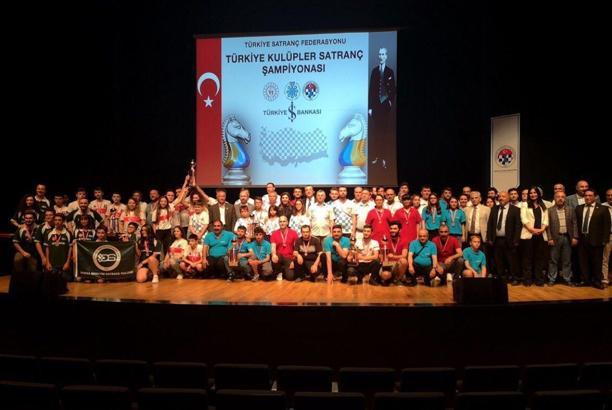 2019 Türkiye Kulüpler Satranç Şampiyonası ödül töreni yapıldı