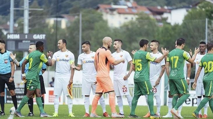 İstikbal Mobilya Kayserispor'dan kötü prova: 5-2