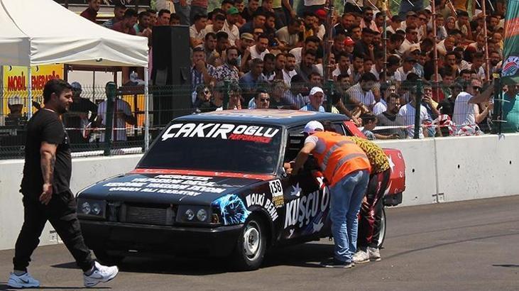 Kepez drag yarışları son gününde nefesleri kesti