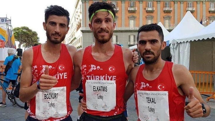 Yarı maratonda bronz madalya