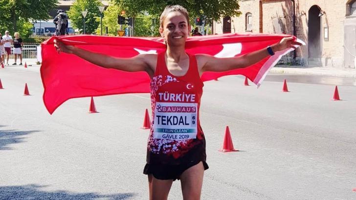 Avrupa U23 Şampiyonası'nda Ayşe Tekdal, altın madalya kazandı