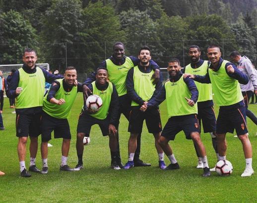 Başakşehir, Avusturya'da ilk antrenmanına çıktı