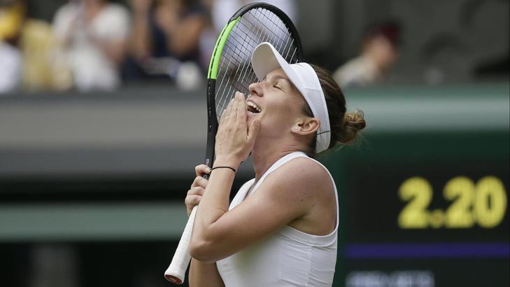 Wimbledon'da ilk finalist Simona Halep!