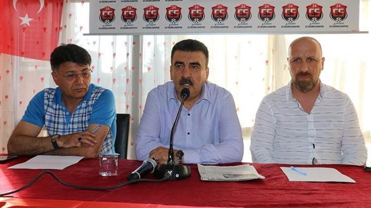 Üzeyir Çalı, Erzincanspor Kulüp Başkanı seçildi