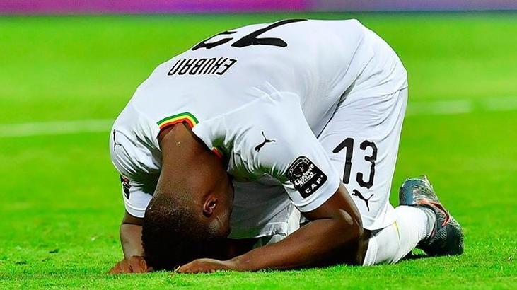 Caleb Ekuban Gana'yı yaktı