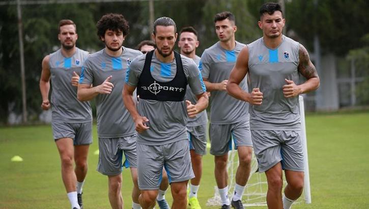Trabzonspor'da 7 oyuncuya özel antrenman