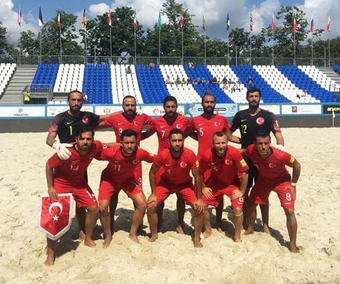 Plaj Futbolu Milli Takımı, Litvanya'ya 2-0 yenildi