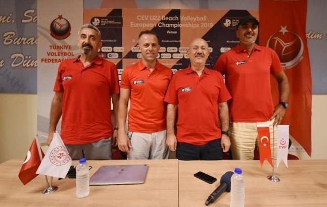 Antalya'da U22 Plaj Voleybolu Avrupa Şampiyonası heyecanı