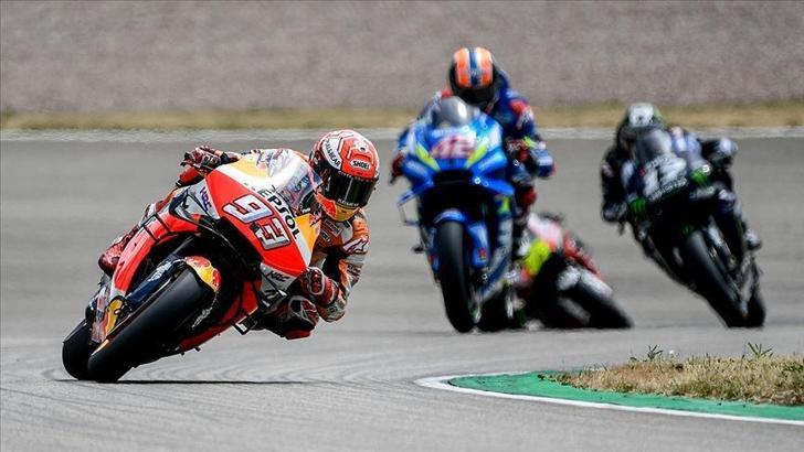 Almanya'da kazanan Marquez