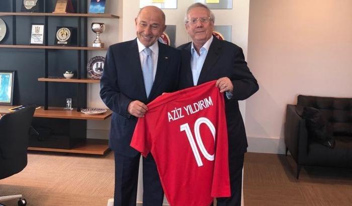 Aziz Yıldırım'dan Nihat Özdemir'e ziyaret!