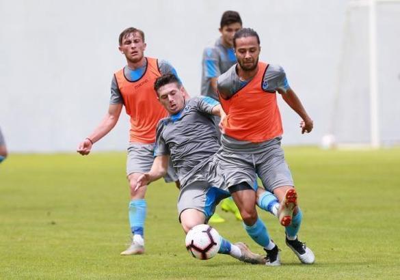 Trabzonspor günü tek antrenmanla tamamladı
