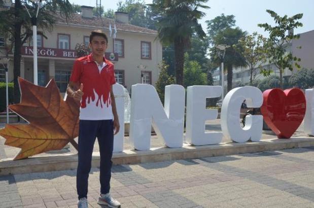 İnegöllü sporcu Türkiye'yi temsil edecek